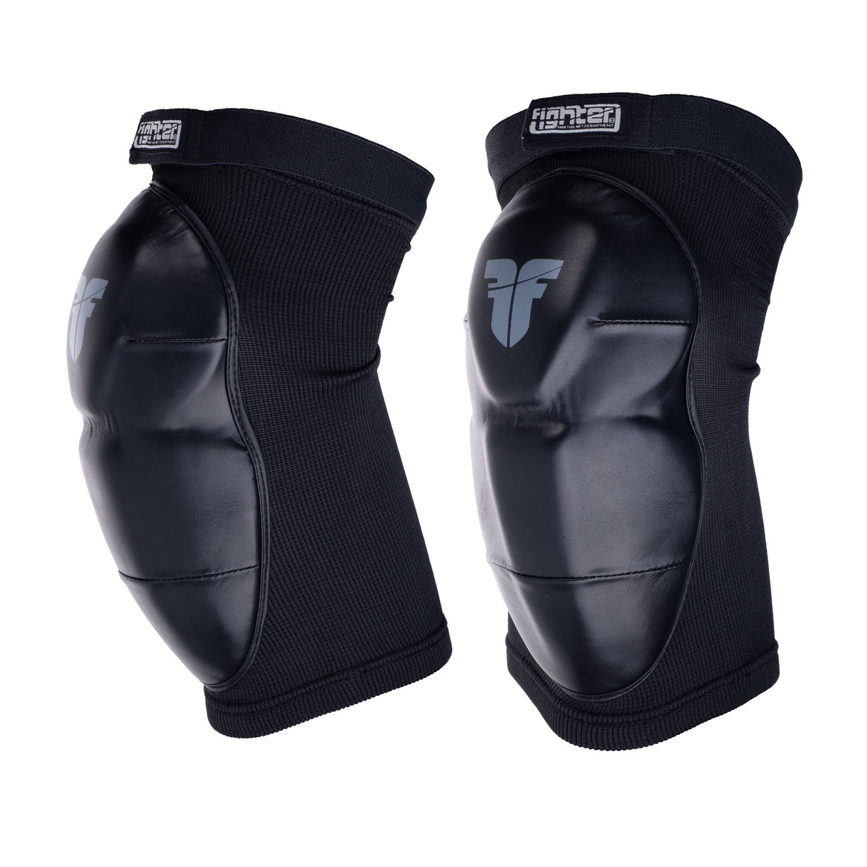 Protección de rodilla/codo de combate para tierra y libra MMA - negro; FKG-06