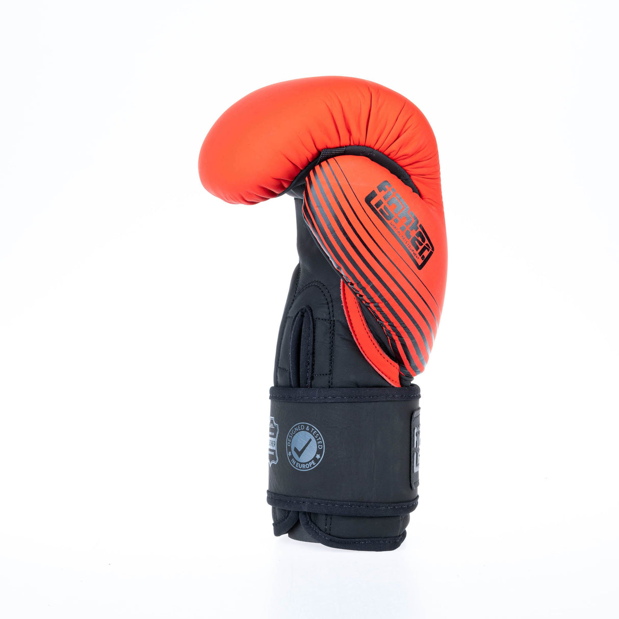 Gants de boxe Fighter SPLIT Stripes - rouge/noir