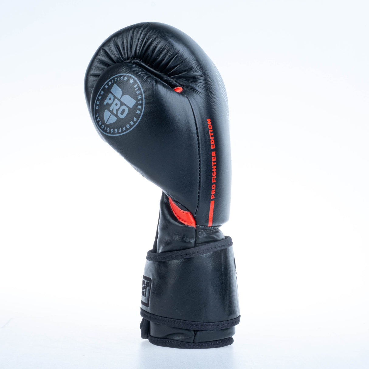 Gants de boxe Fighter Pro - noir, FBG-PRO-002