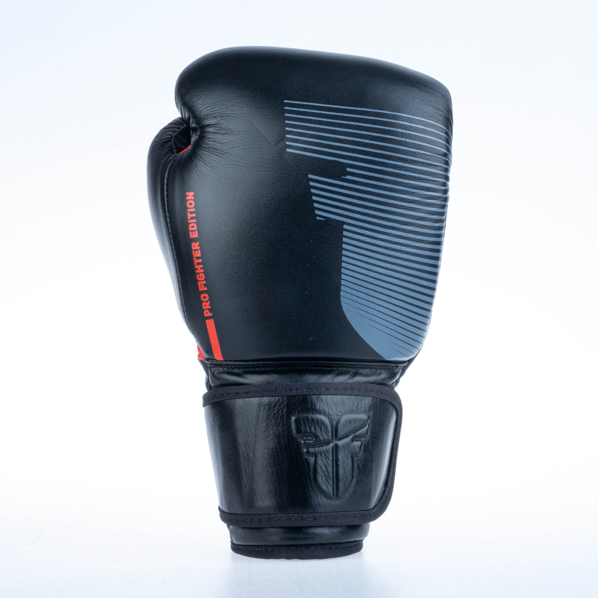 Gants de boxe Fighter Pro - noir, FBG-PRO-002