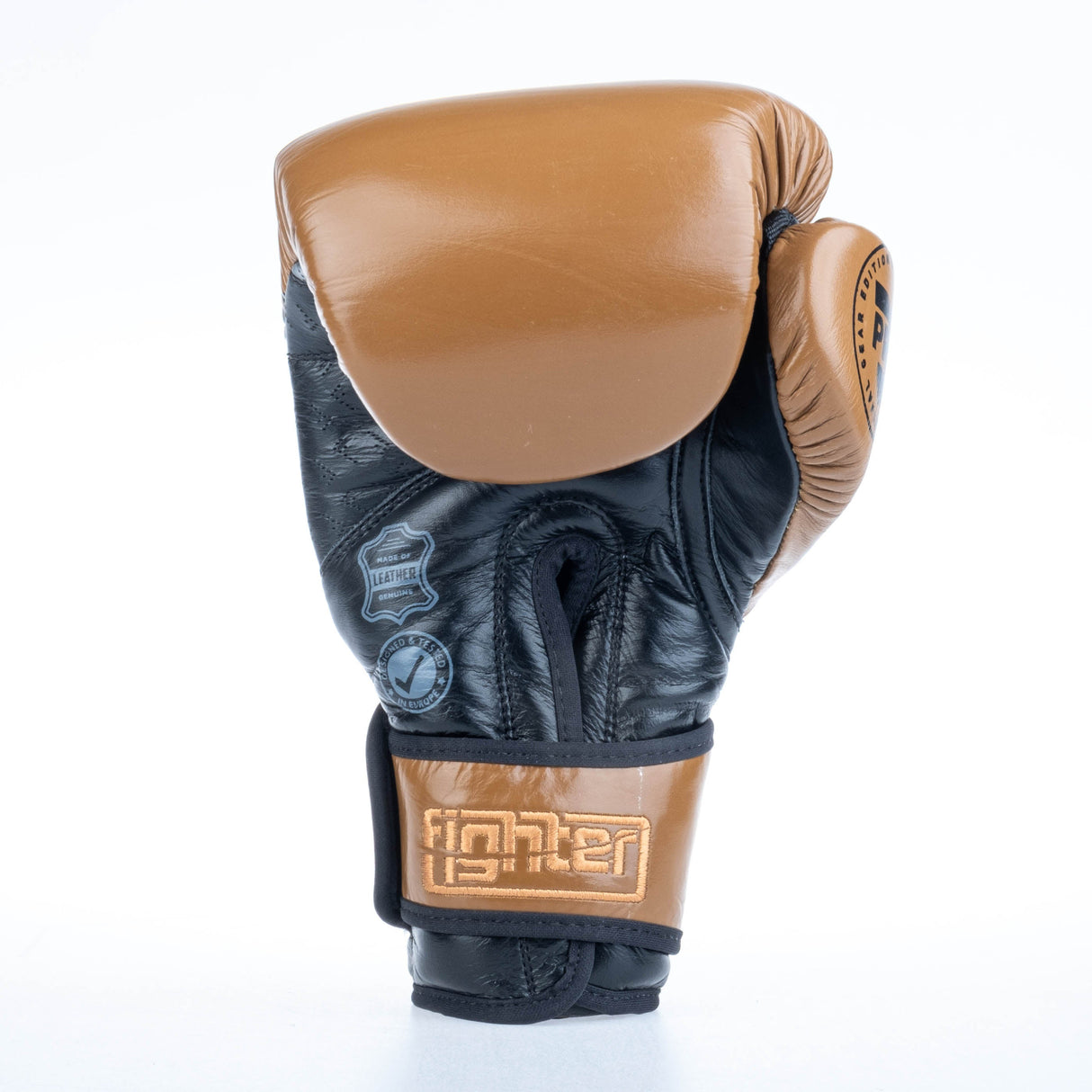 Gants de boxe Fighter Pro - marron, FBG-PRO-003