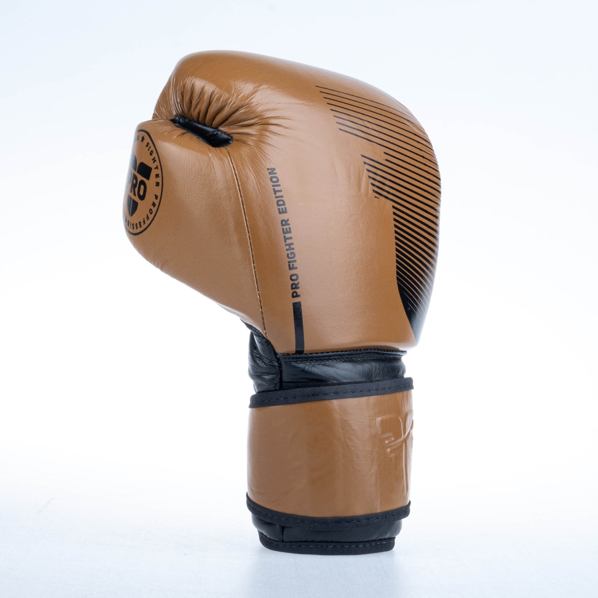Gants de boxe Fighter Pro - marron, FBG-PRO-003