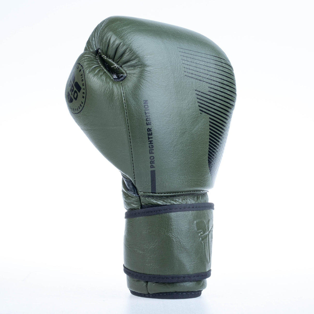 Gants de boxe Fighter Pro - kaki, FBG-PRO-004