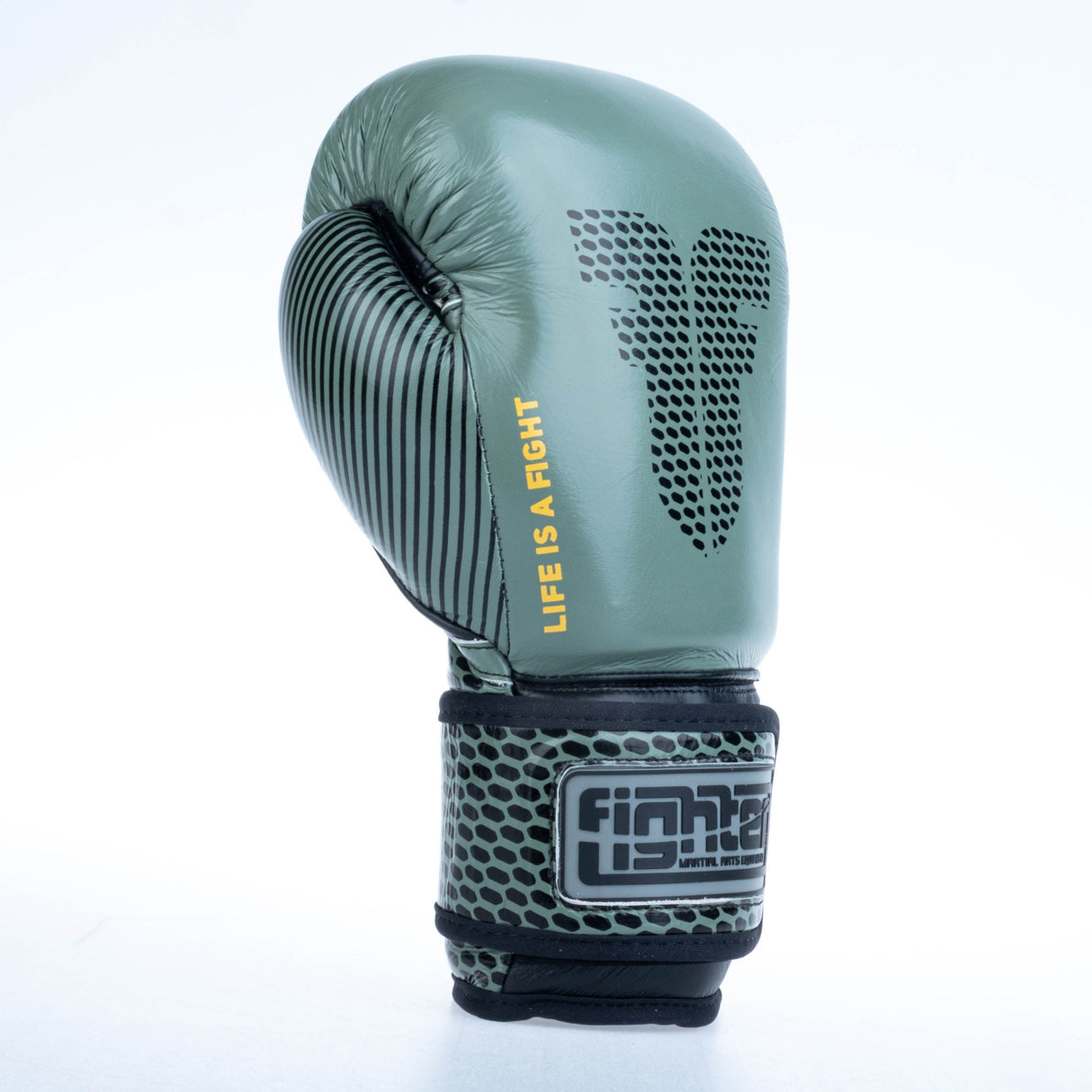 Gants de boxe Fighter Training - kaki, FBG-TRN-001