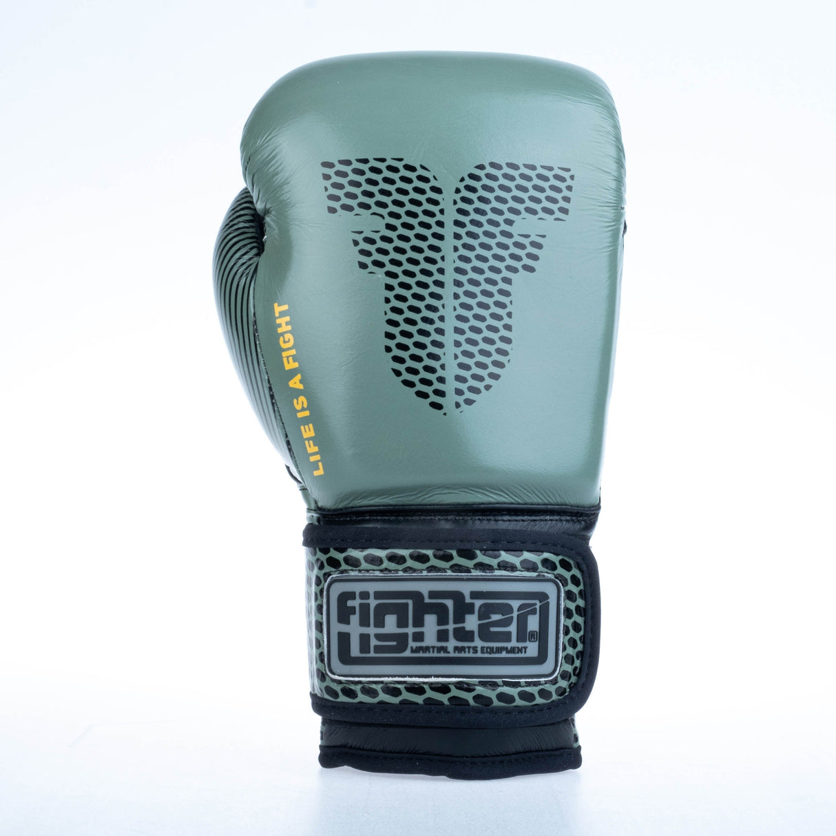 Gants de boxe Fighter Training - kaki, FBG-TRN-001