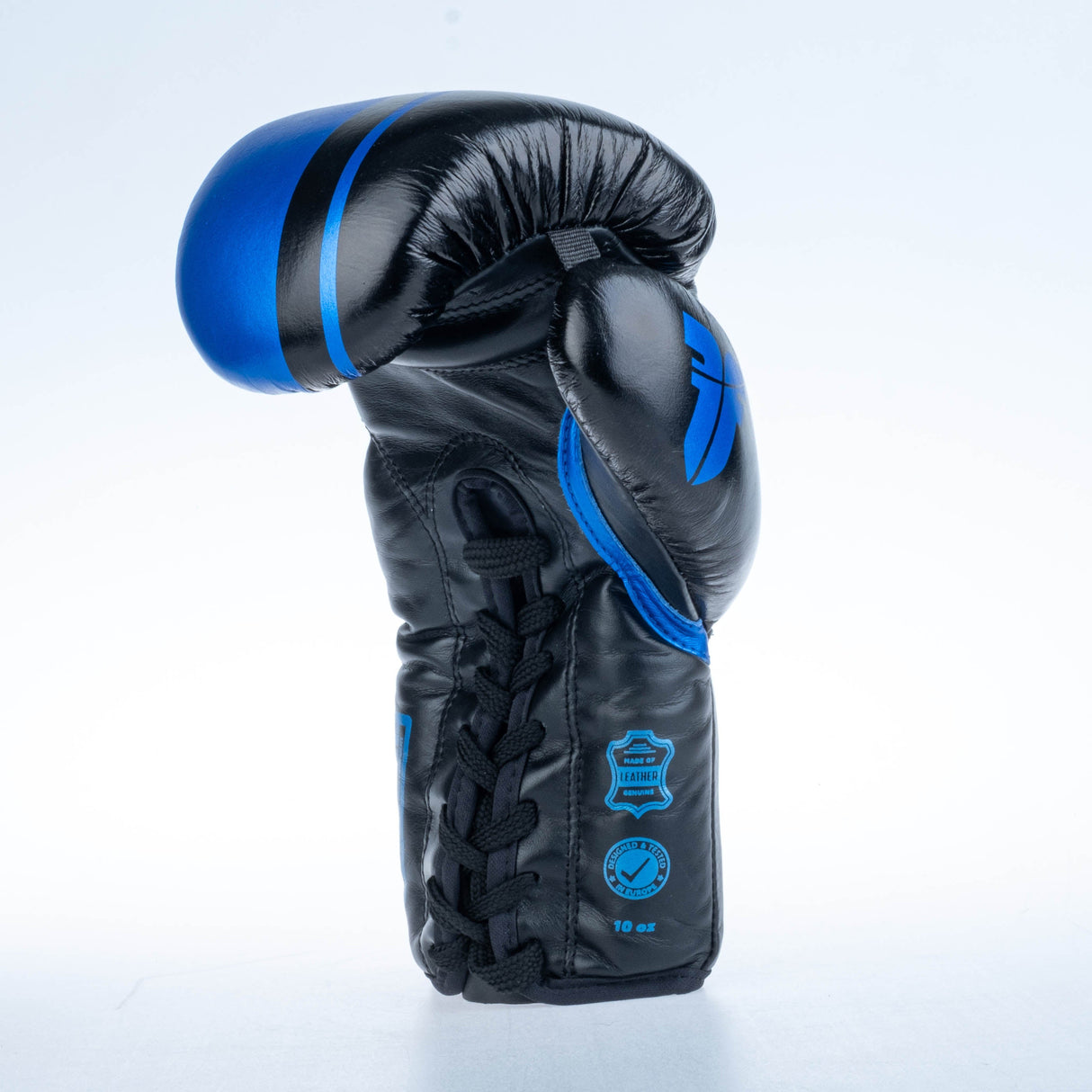 Gants de boxe Fighter Compétition - bleu, FBGF-002BL