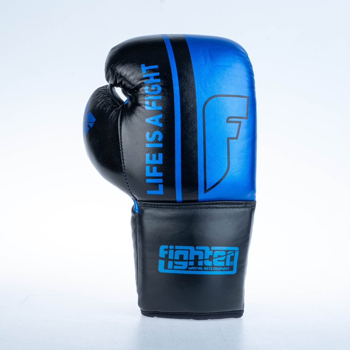 Gants de boxe Fighter Compétition - bleu, FBGF-002BL