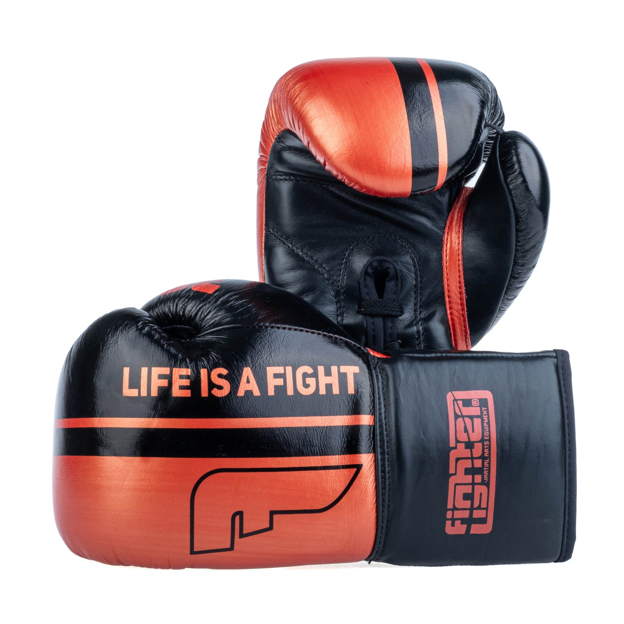 Gants de boxe Fighter Competition - rouge, FBGF-002RD