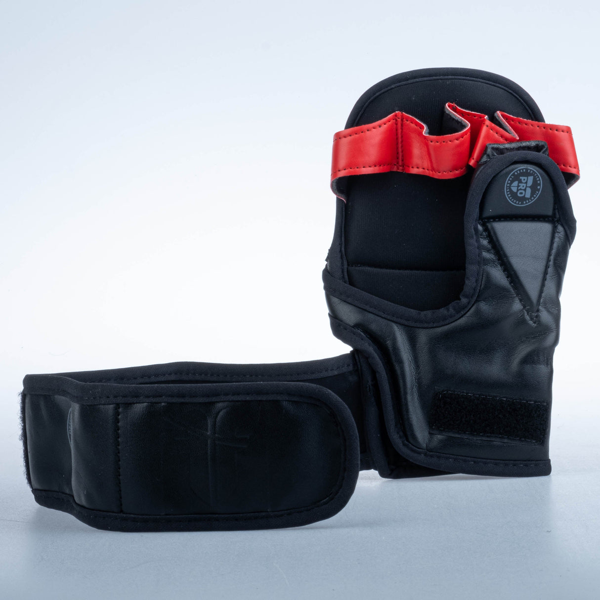 Gants Fighter MMA Pro PU - noir, FMG-PRO-001