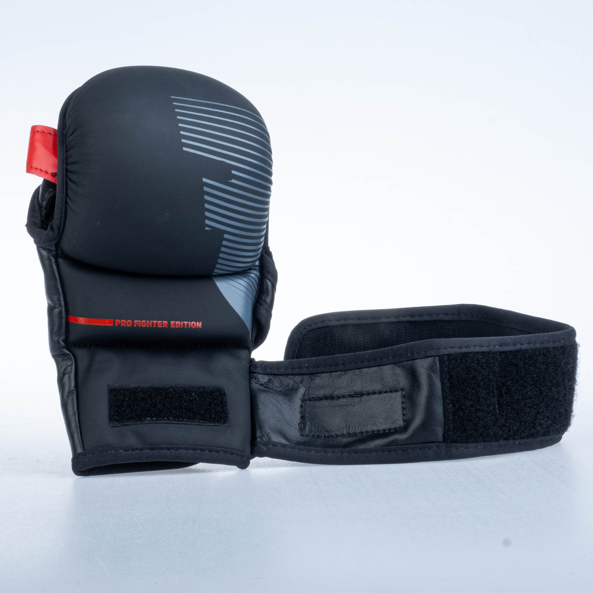 Gants Fighter MMA Pro PU - noir, FMG-PRO-001