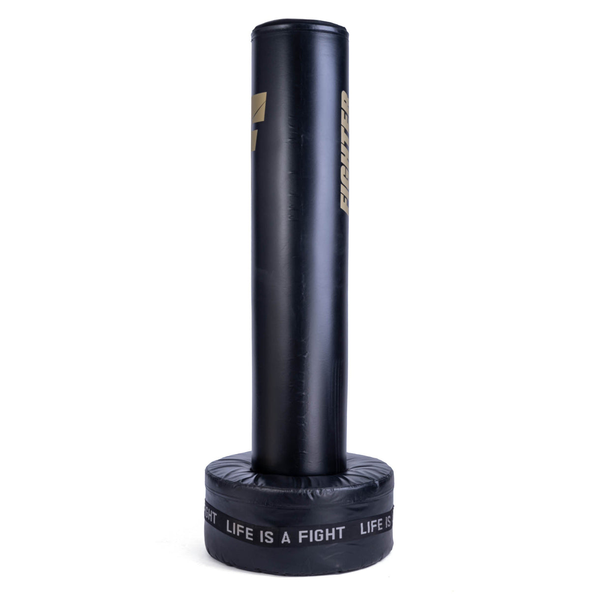Fighter Freistehender Boxsack Classic – schwarz/gold