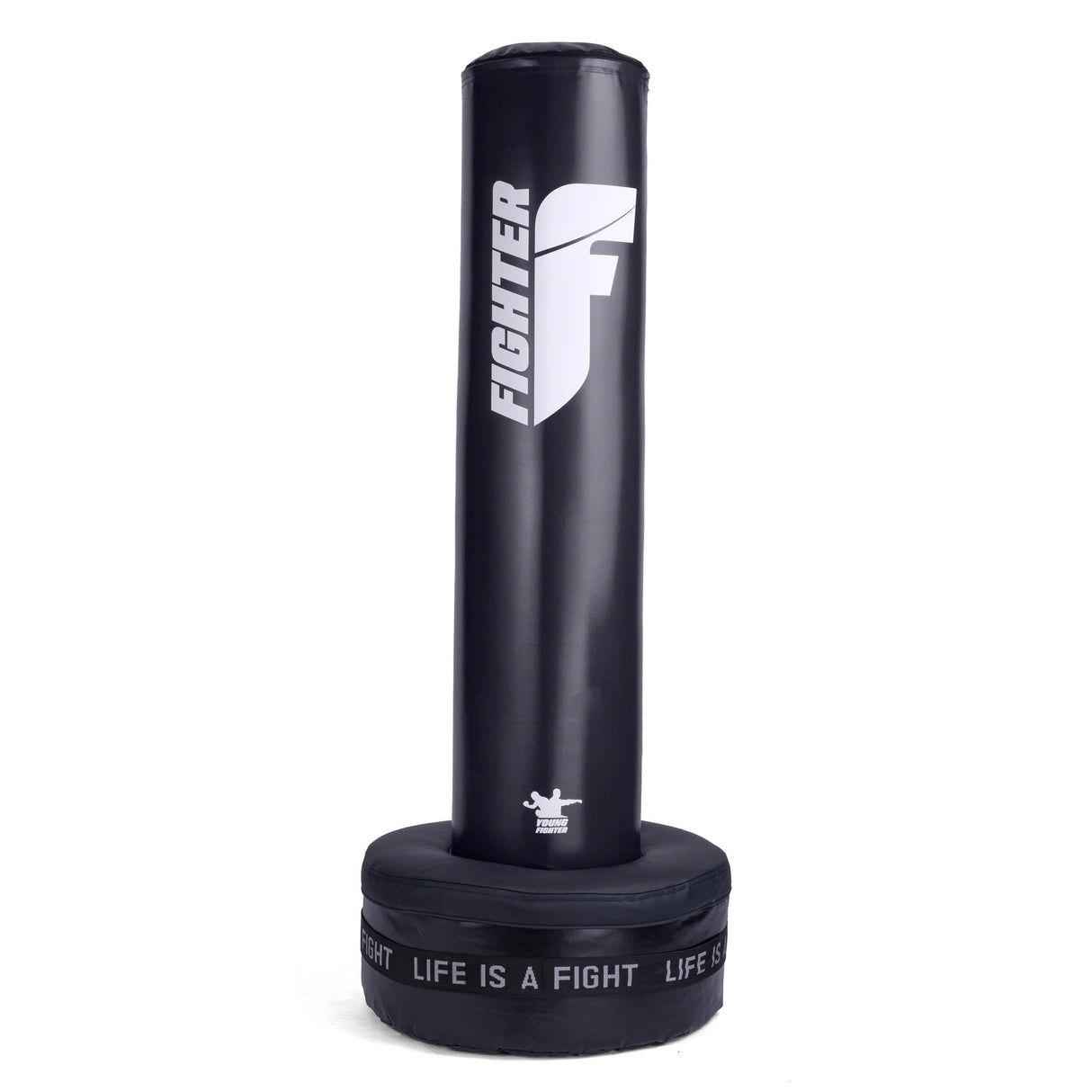 Fighter Freistehender Boxsack YOUNG – schwarz/weiß