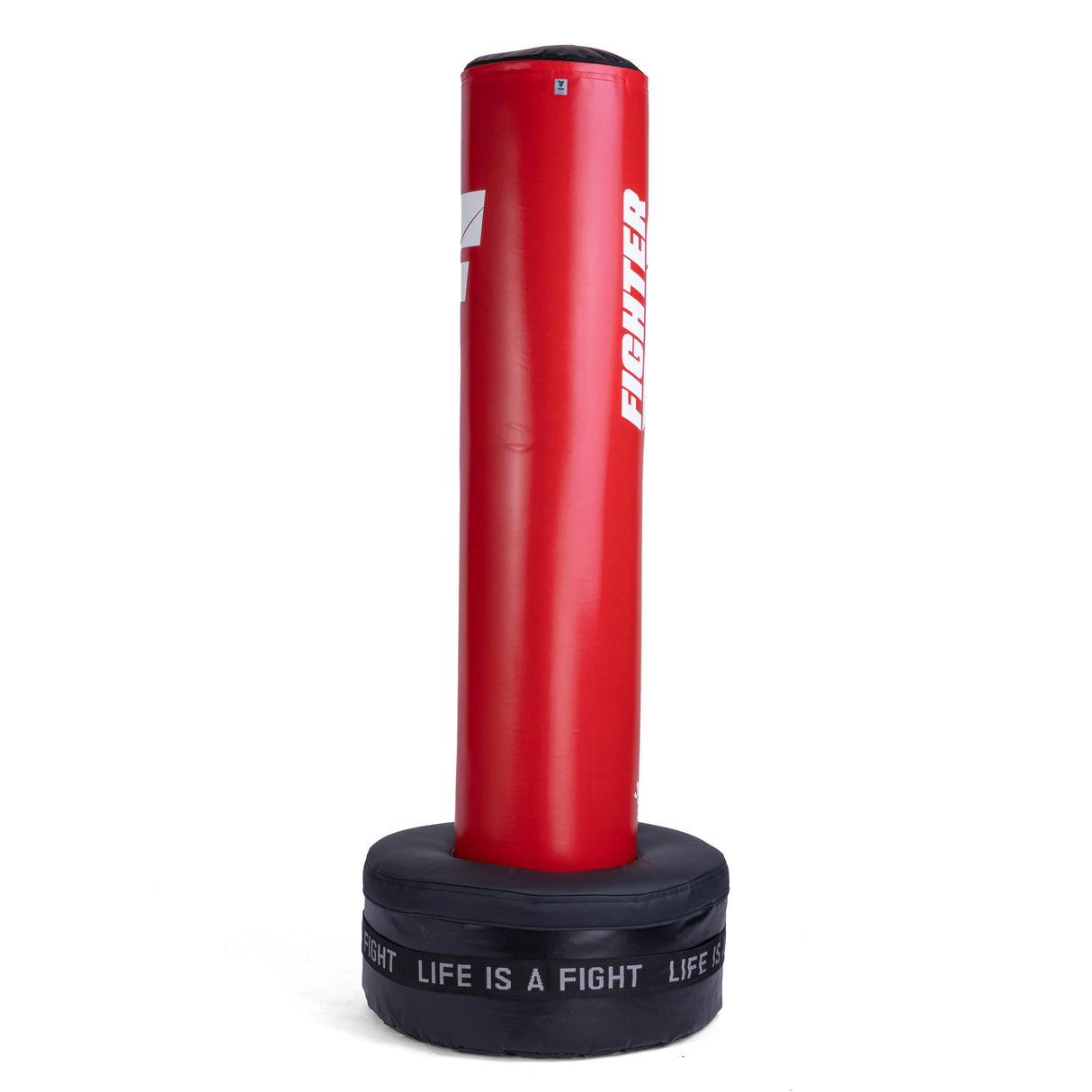 Fighter Freistehender Boxsack YOUNG – rot/weiß