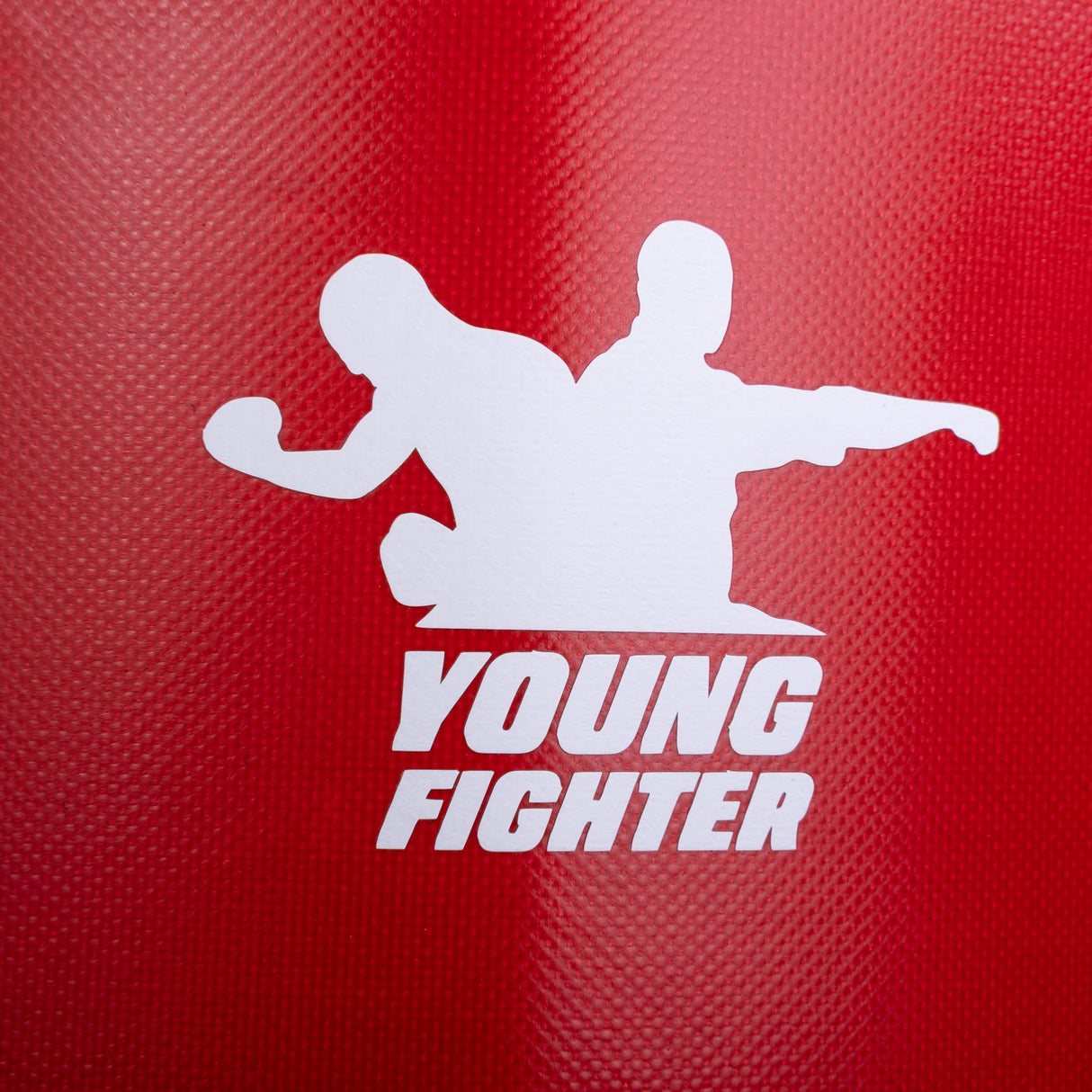 Fighter Freistehender Boxsack YOUNG – rot/weiß
