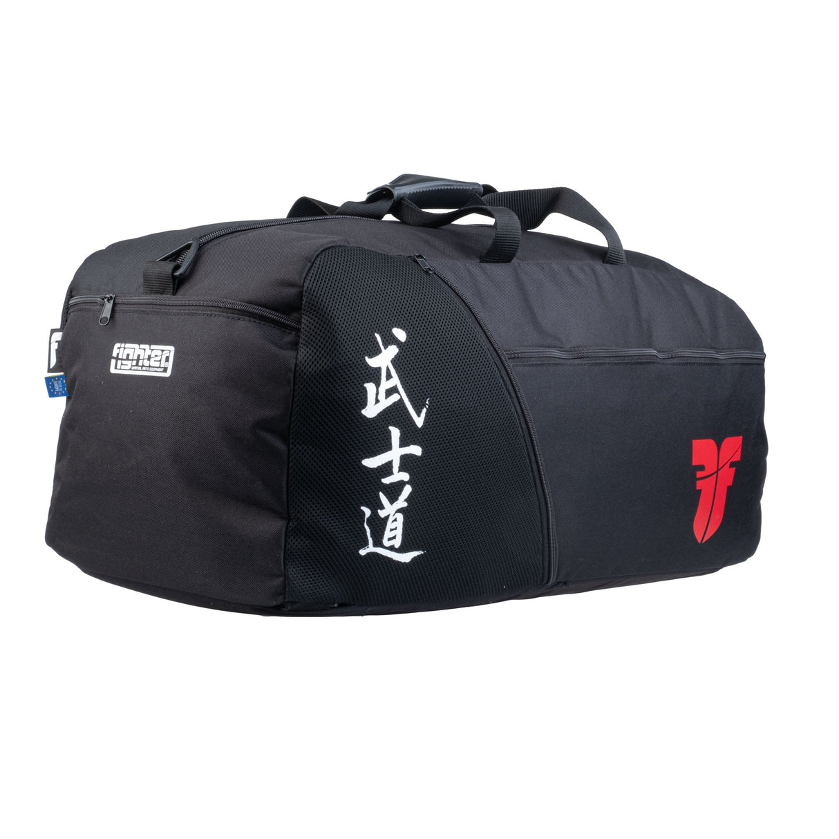 Fighter Sports Bag/Mochila caligrafía-Negro, FTS-01-Blk
