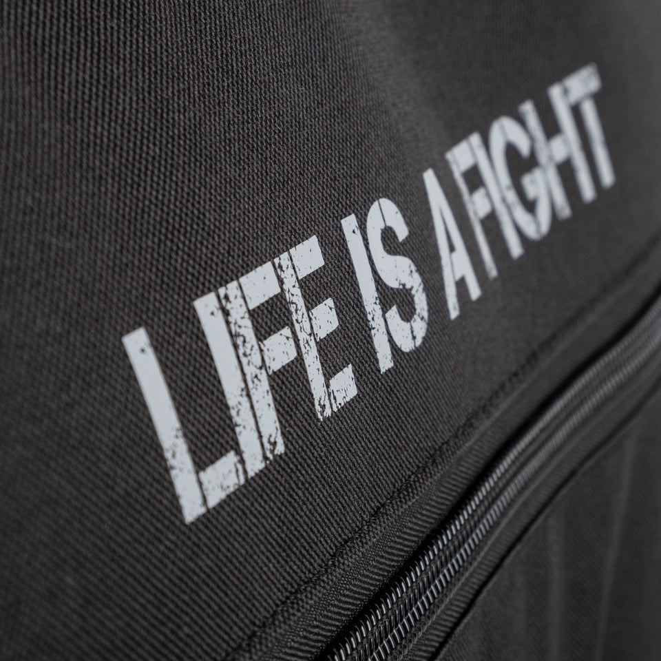 Bolsa deportiva de combate - Tamaño L - Rojo/Negro