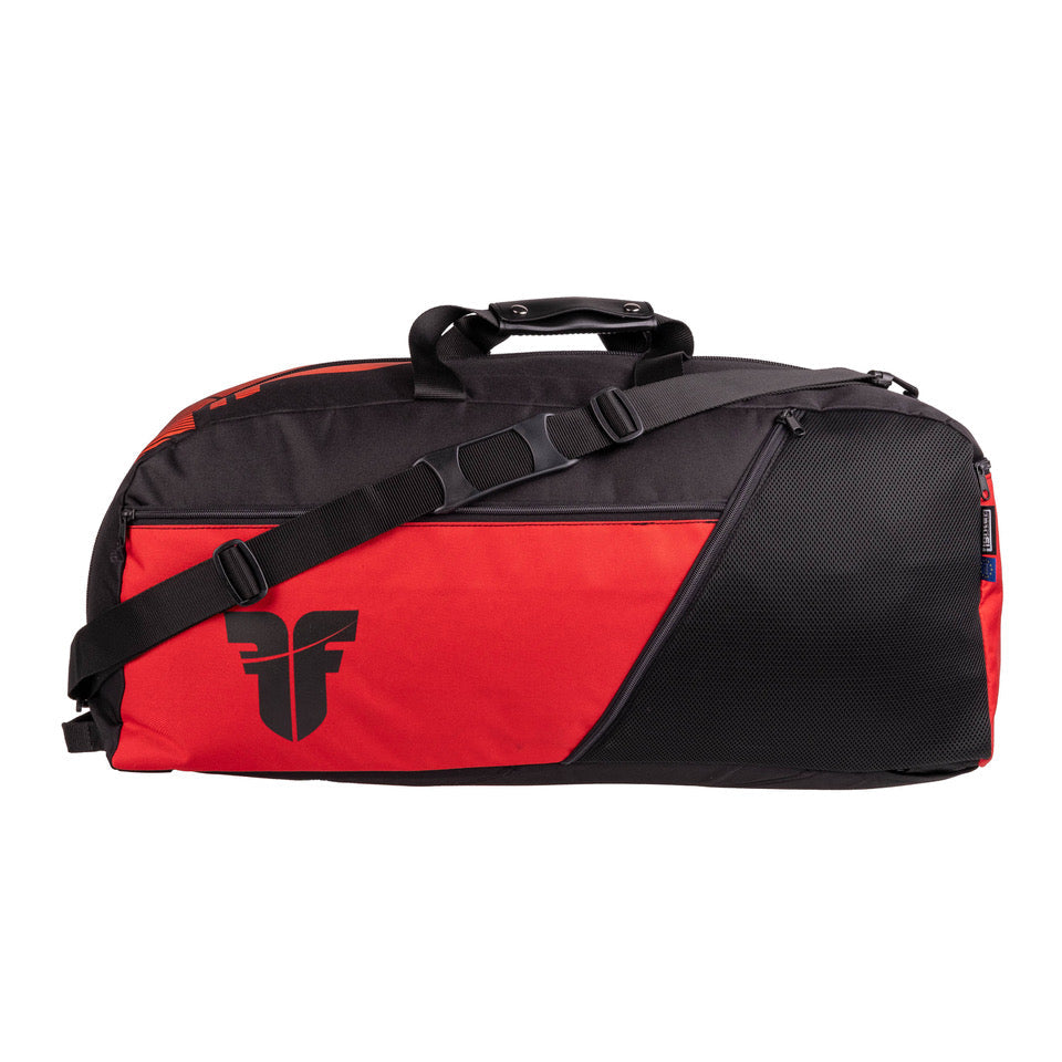 Bolsa deportiva de combate - Tamaño L - Rojo/Negro