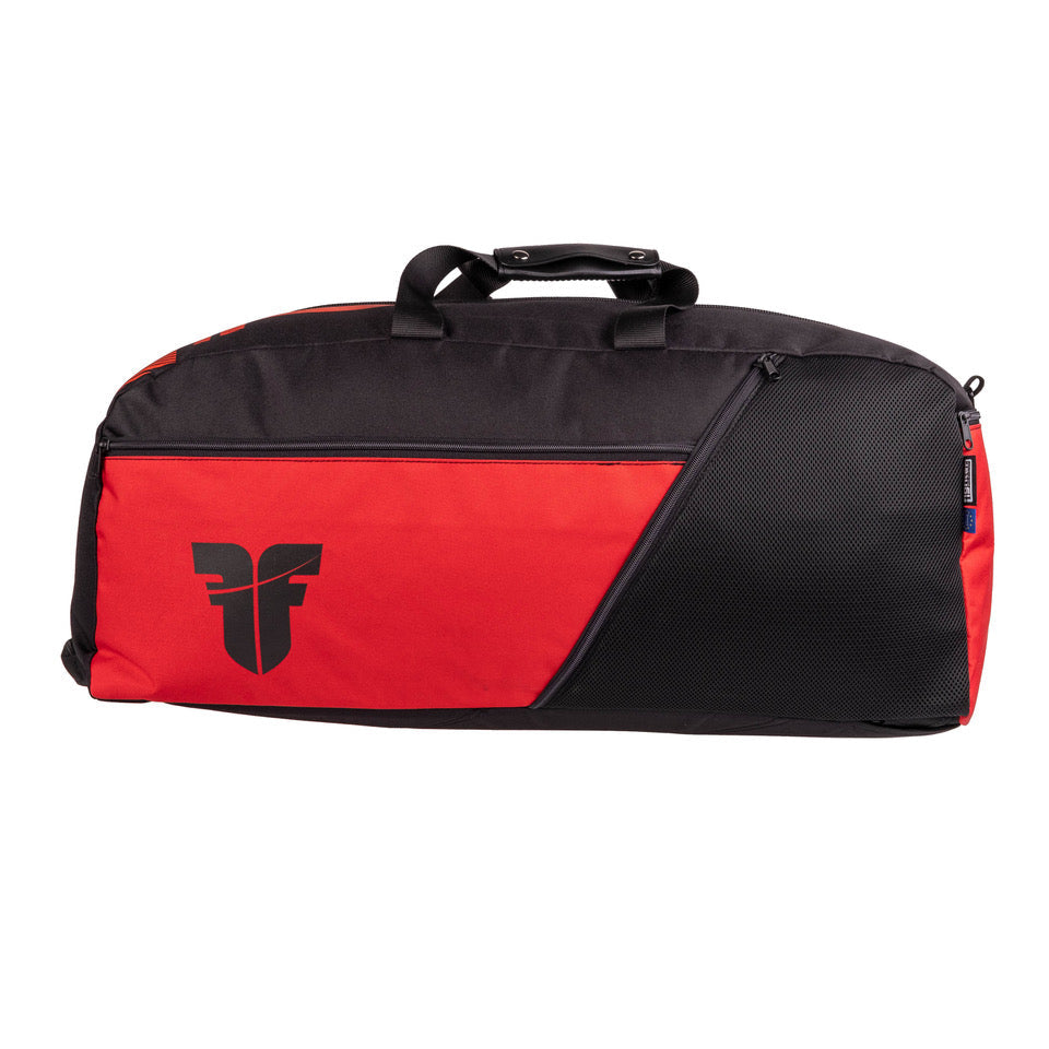 Bolsa deportiva de combate - Tamaño L - Rojo/Negro