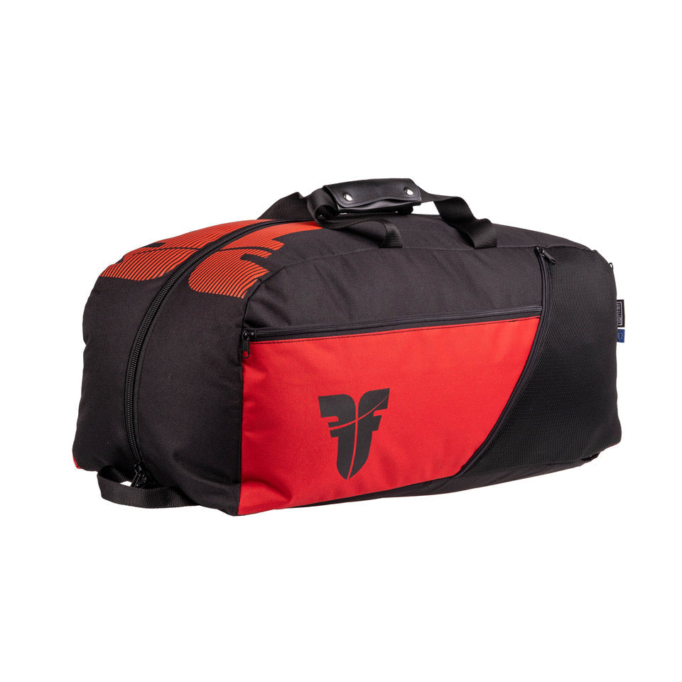 Bolsa deportiva de combate - Tamaño L - Rojo/Negro