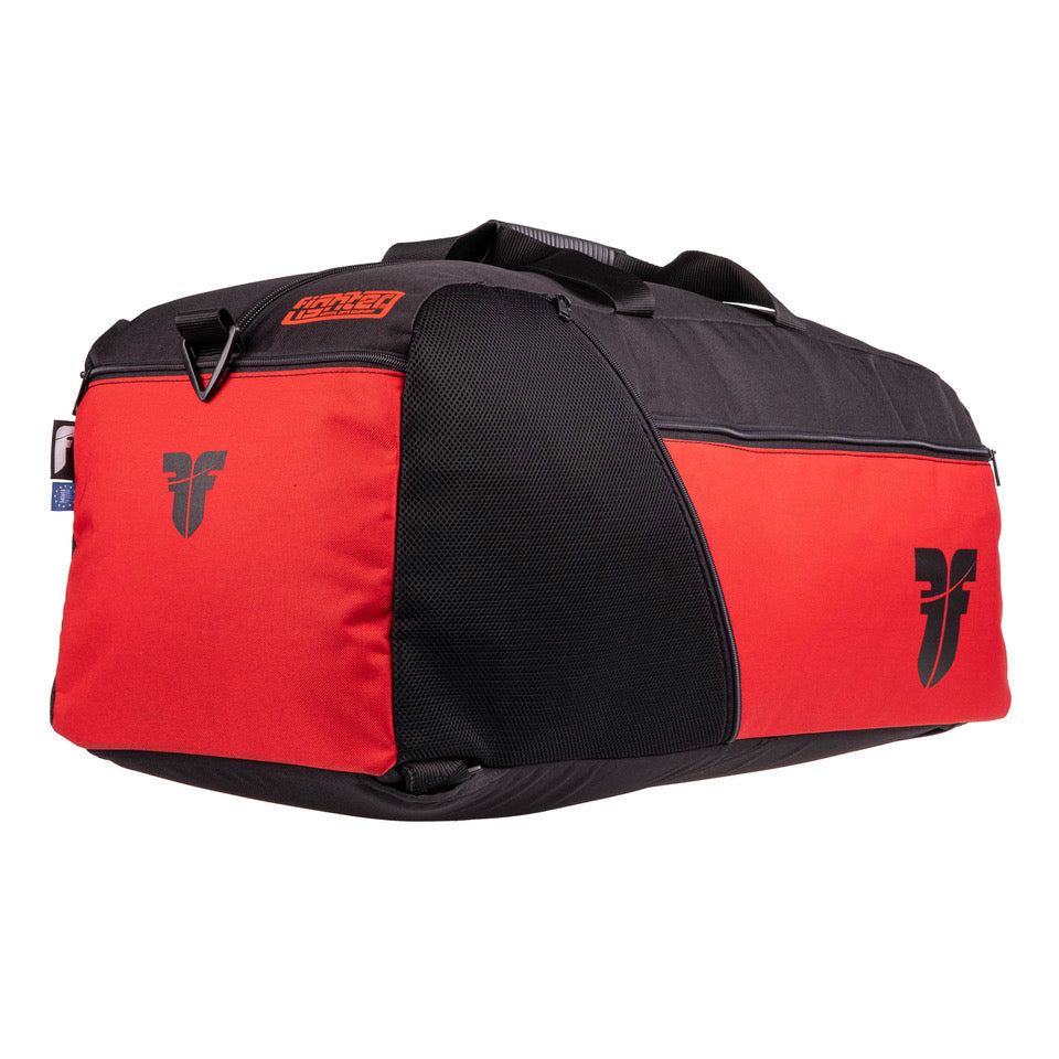 Bolsa deportiva de combate - Tamaño L - Rojo/Negro