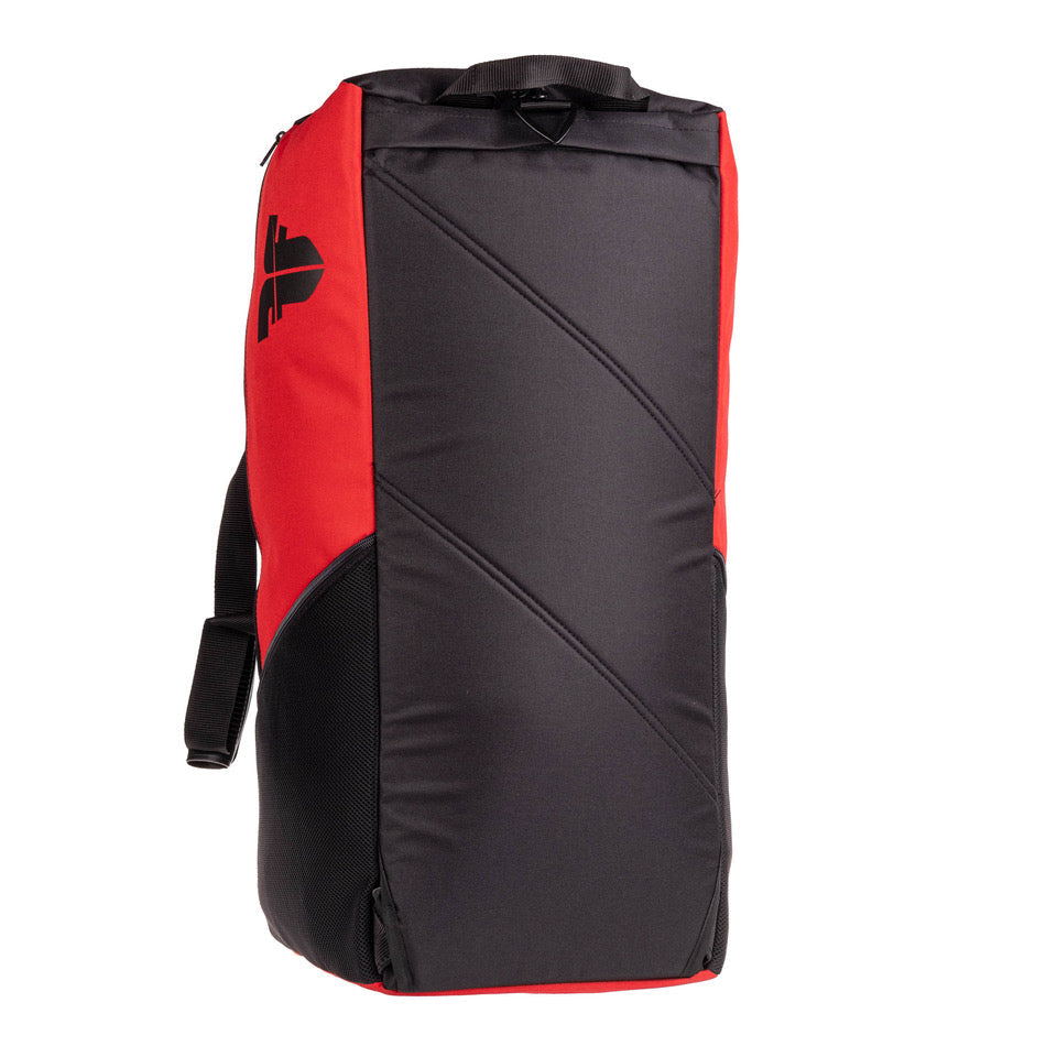 Bolsa deportiva de combate - Tamaño L - Rojo/Negro