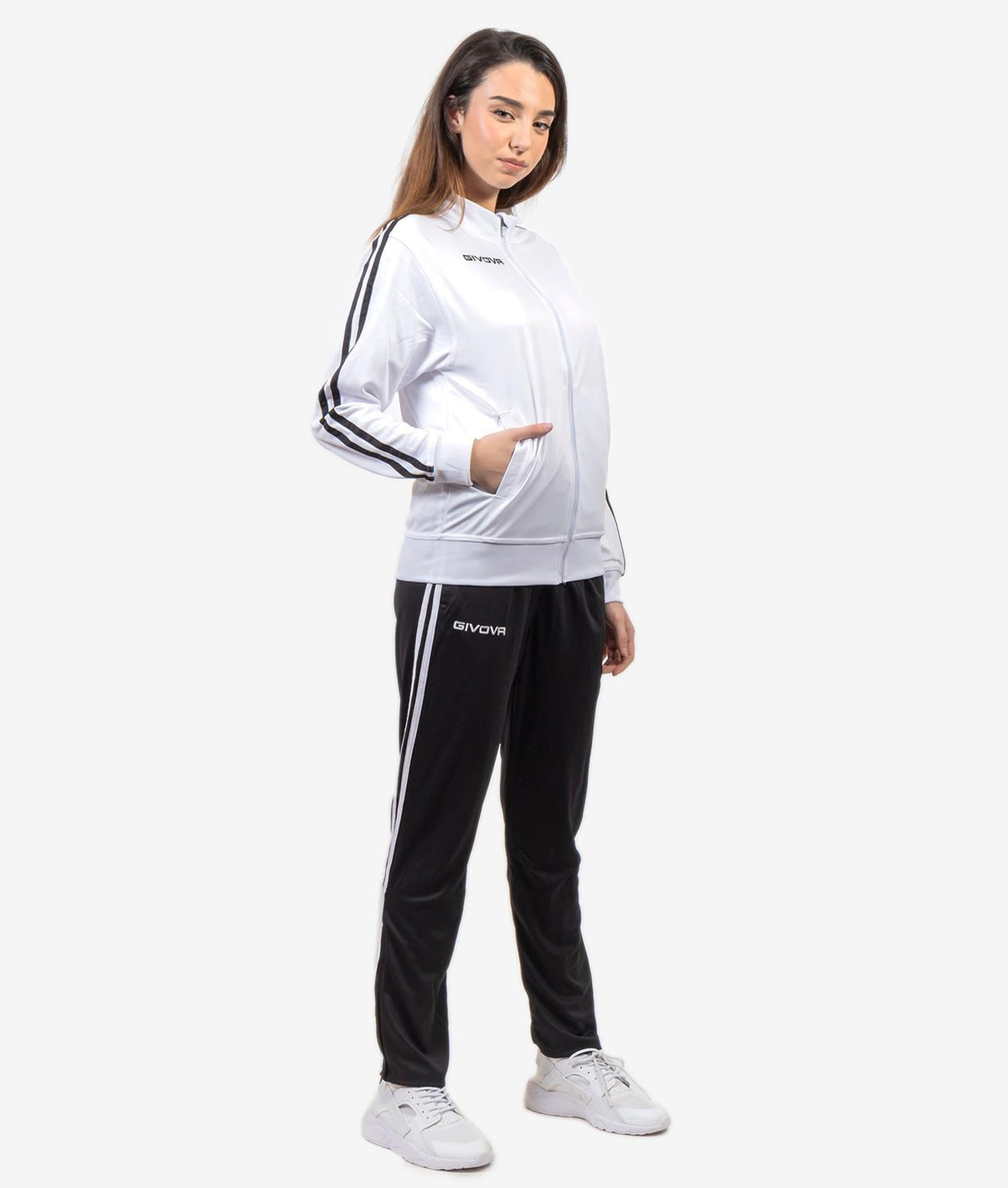 Givova Survêtement Revolution Summer - blanc/noir