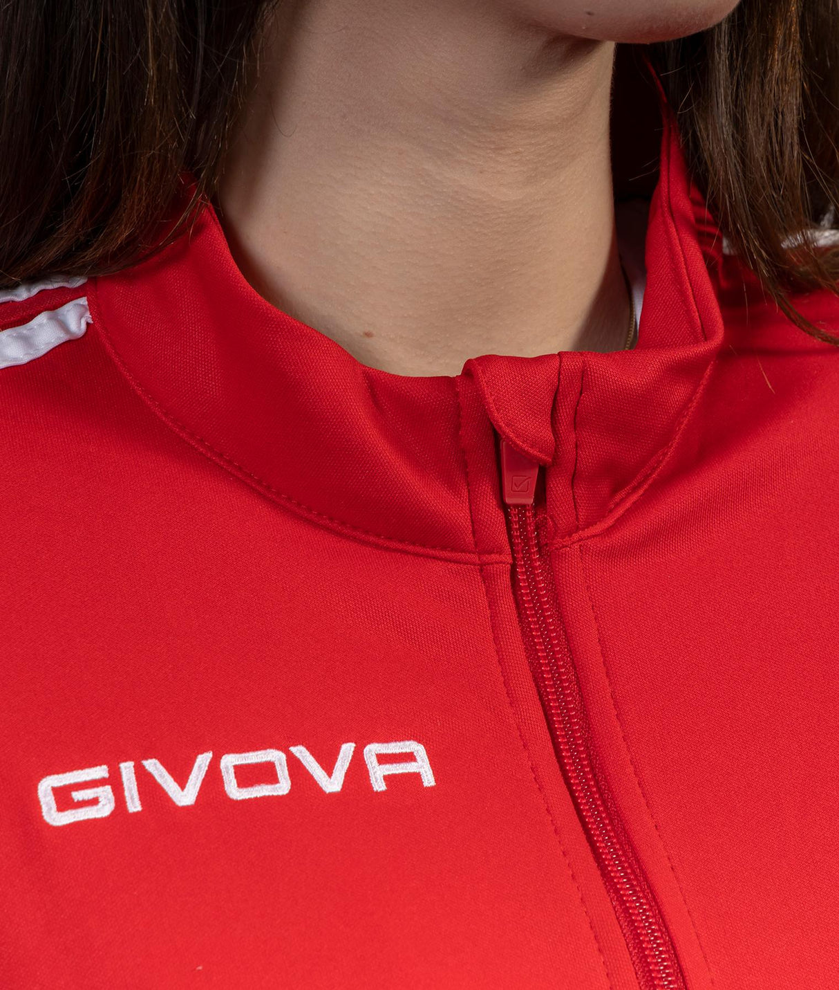 Givova Tracksuit Revolution Summer - red/royal blue