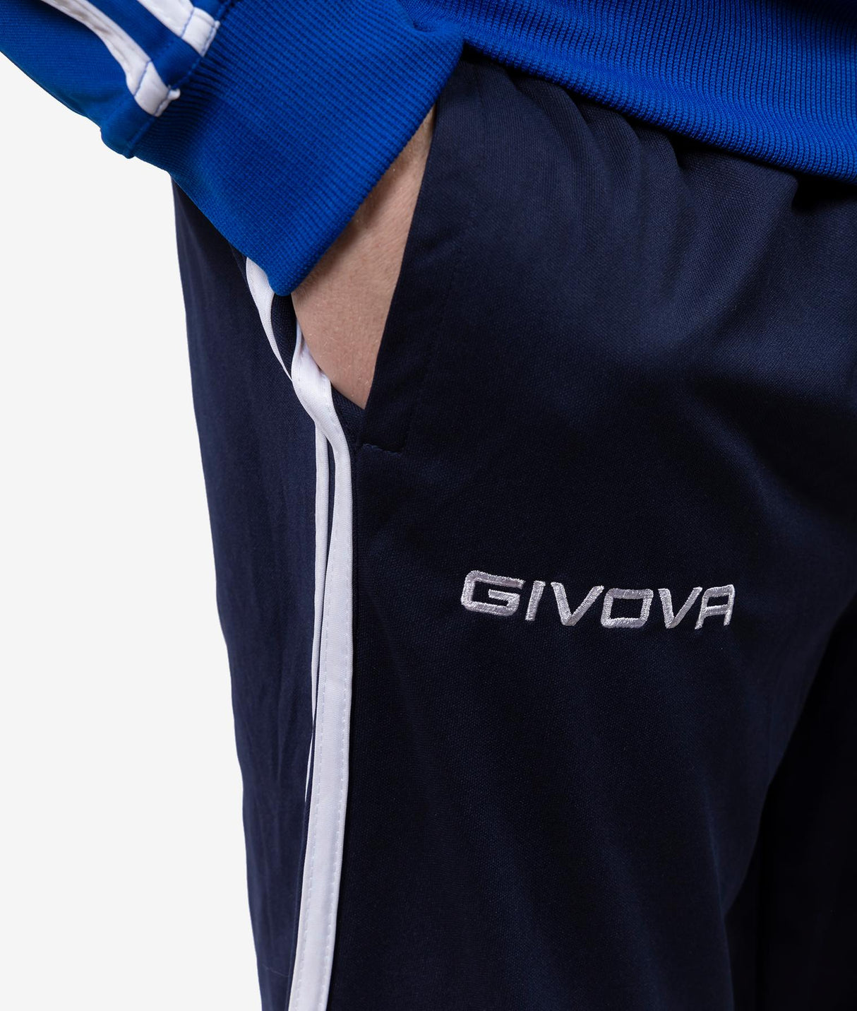 Givova Tracksuit Revolution Summer - royal blue/blue