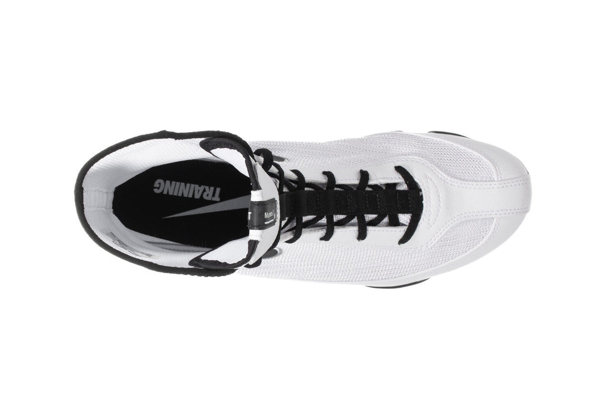 Zapatos de boxeo Nike Machomai - blanco/negro/lobo gris, 321819100