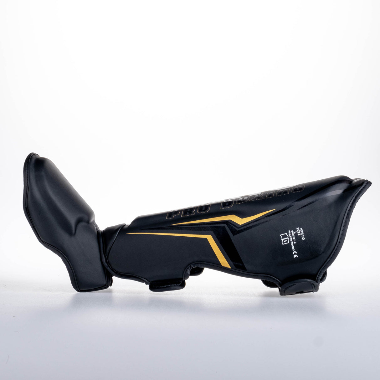 King Pro Boxing Shin Guards THOR - black/gold