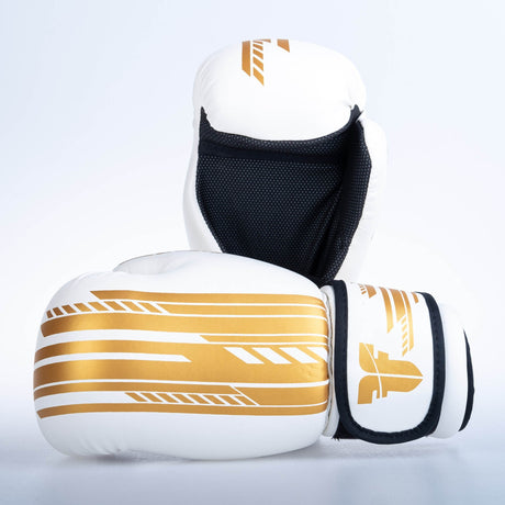 Gants Fighter Open Quick - Édition SGP - blanc/or