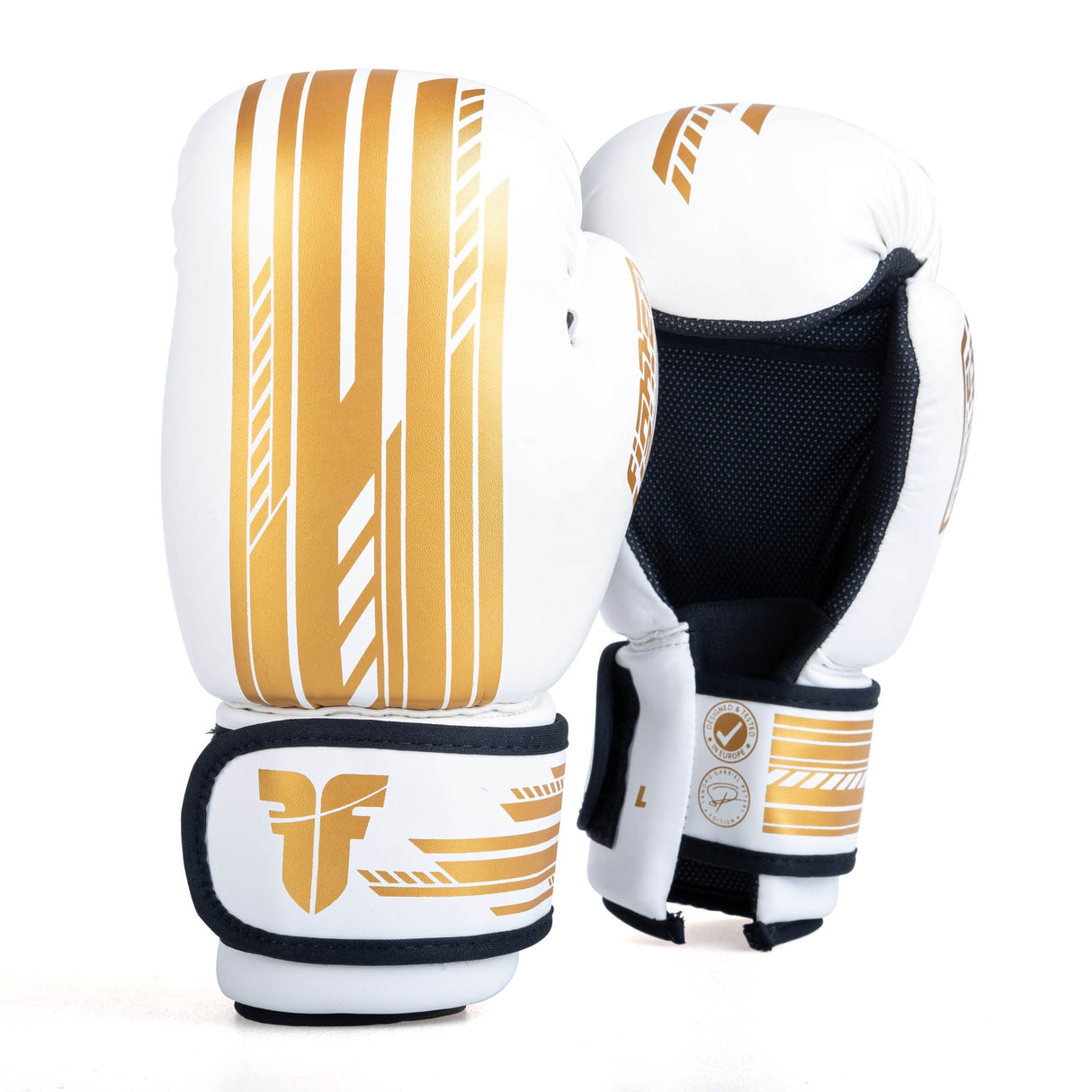 Gants Fighter Open Quick - Édition SGP - blanc/or
