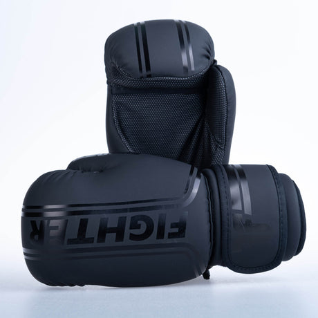 Gants Fighter Open Stripe - Édition SGP - noir