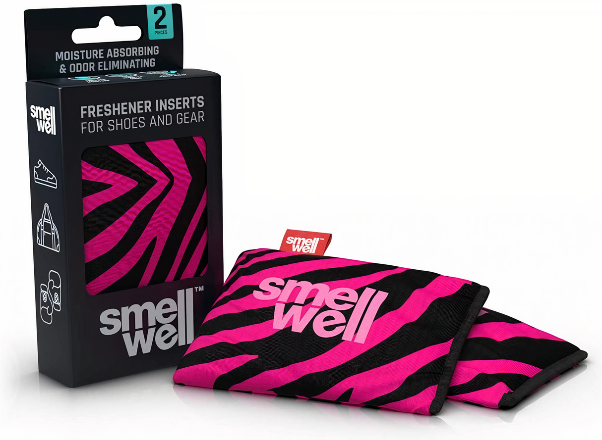 Smellwell - Guantes/Bag/Shoe Deodorant Active - Cebra rosa