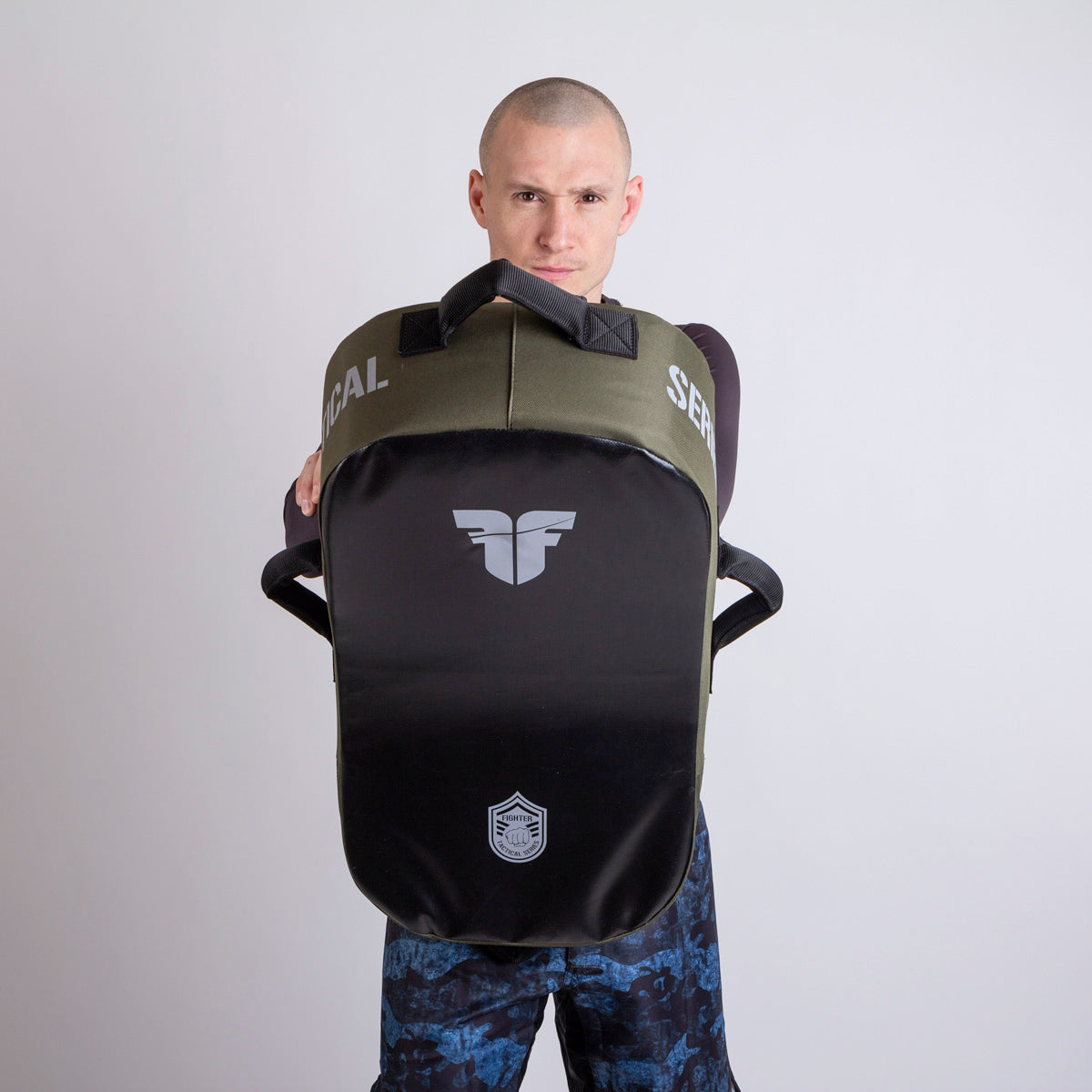 Fighter Kicking Shield - MULTI GRIP - Tactical Series - army green, FKSH-15