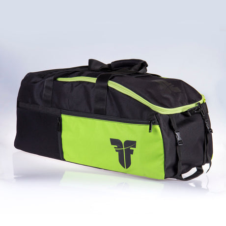 Línea de bolsa deportiva de combate XL - Green de lima/negro, FTBP -04
