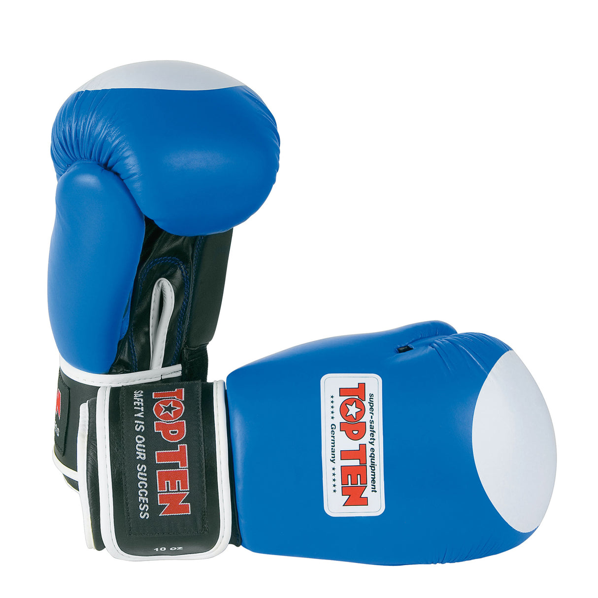 Top Ten Gloves de boxeo de la competencia Olympia - Azul, 2011-6