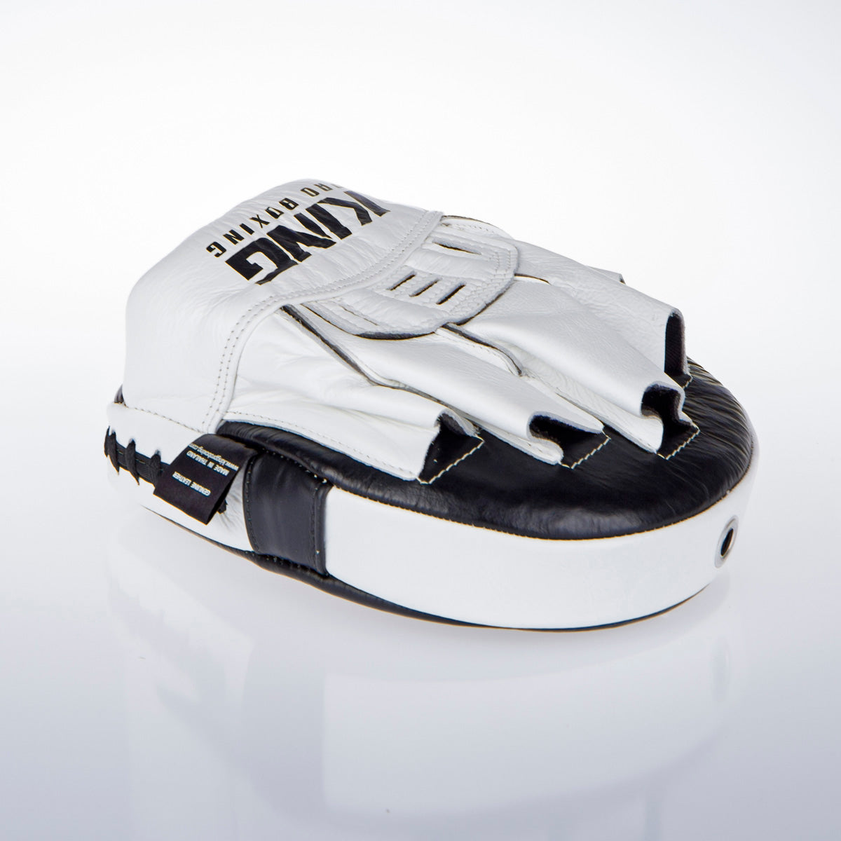 King Pro Boxing Small Focus Mitts - Schwarz/Weiß, KPB/BP -BLK/WHT