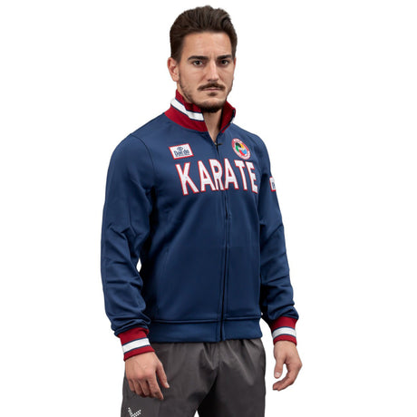 Daedo Slim Jacket Karaté - bleu/blanc, CH2220