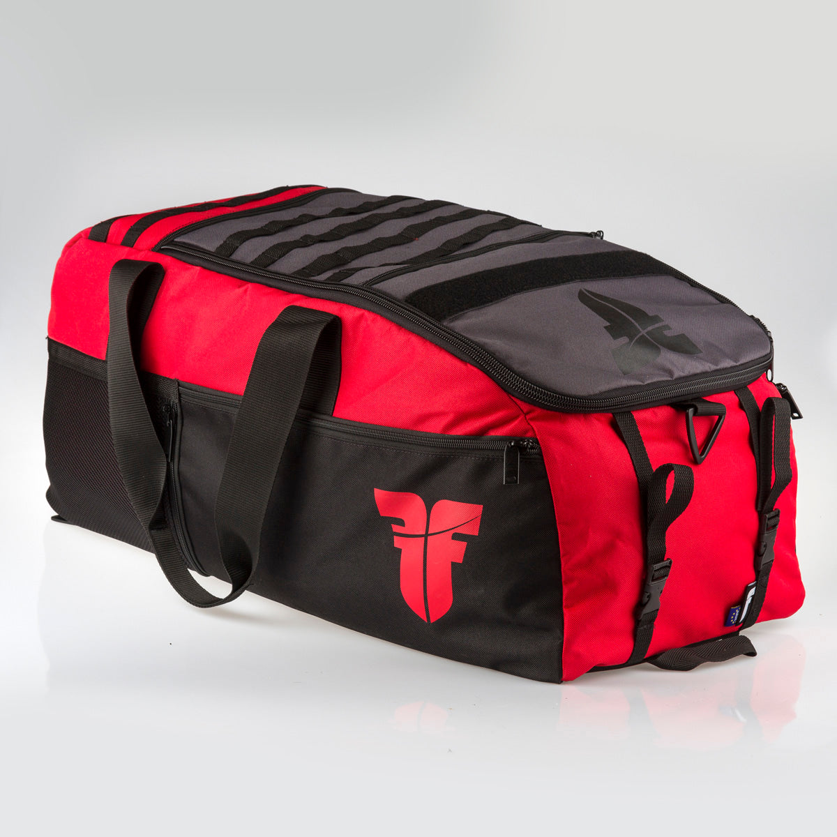 Línea de bolsa deportiva de combate XL - rojo/gris/negro, FTBP -01