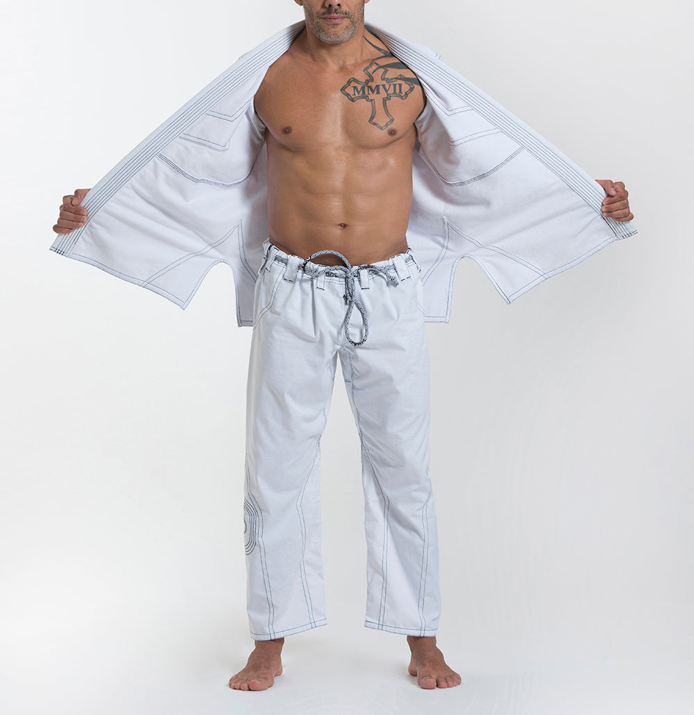 Poignées Kimono Cali 99 - blanc, G10112-WHT