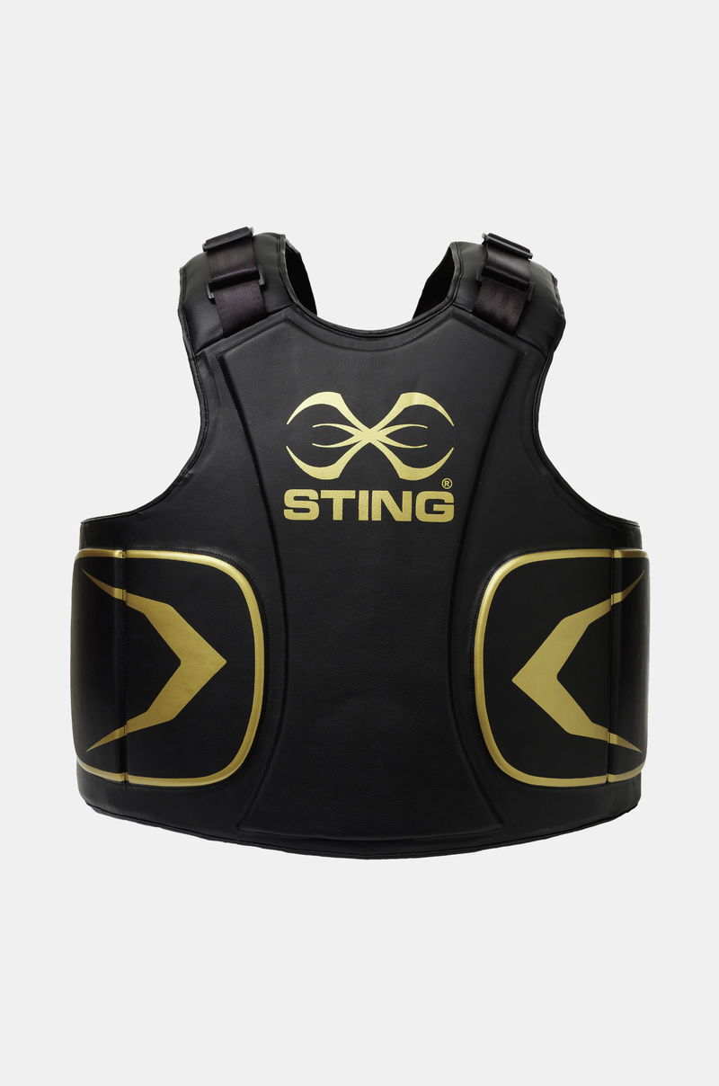 Sting Chest Protector Viper - black/gold, S09A-BP17