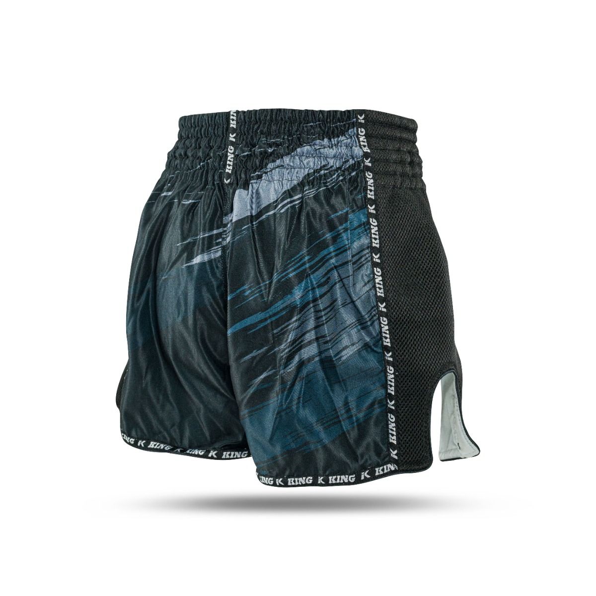 Thai Shorts King Storm 1  - black, KPB STORM 1