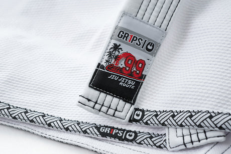 Kimono-Griffe Cali 99 – weiß, G10112-WHT