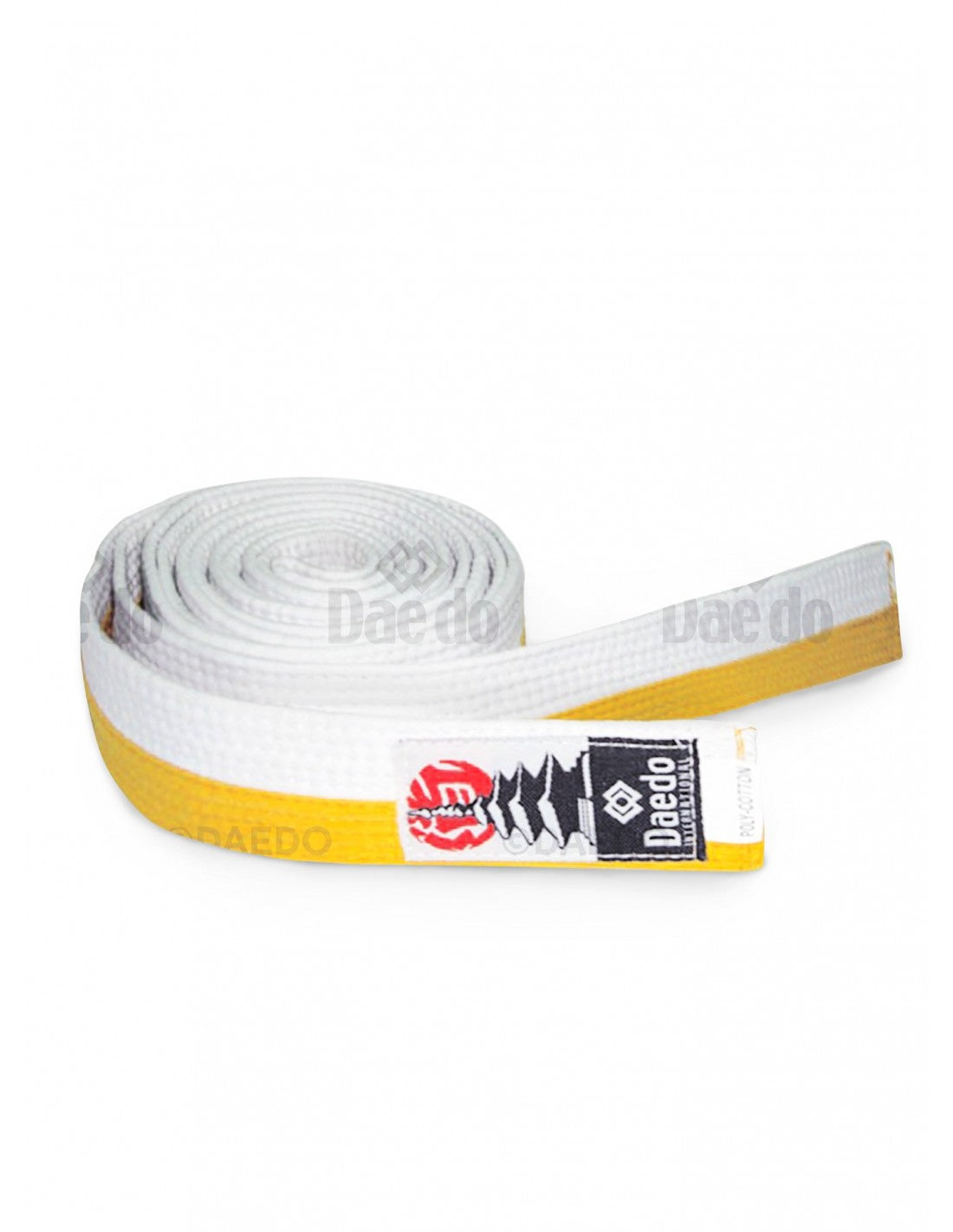 Ceinture Daedo - blanc/jaune, CI1502