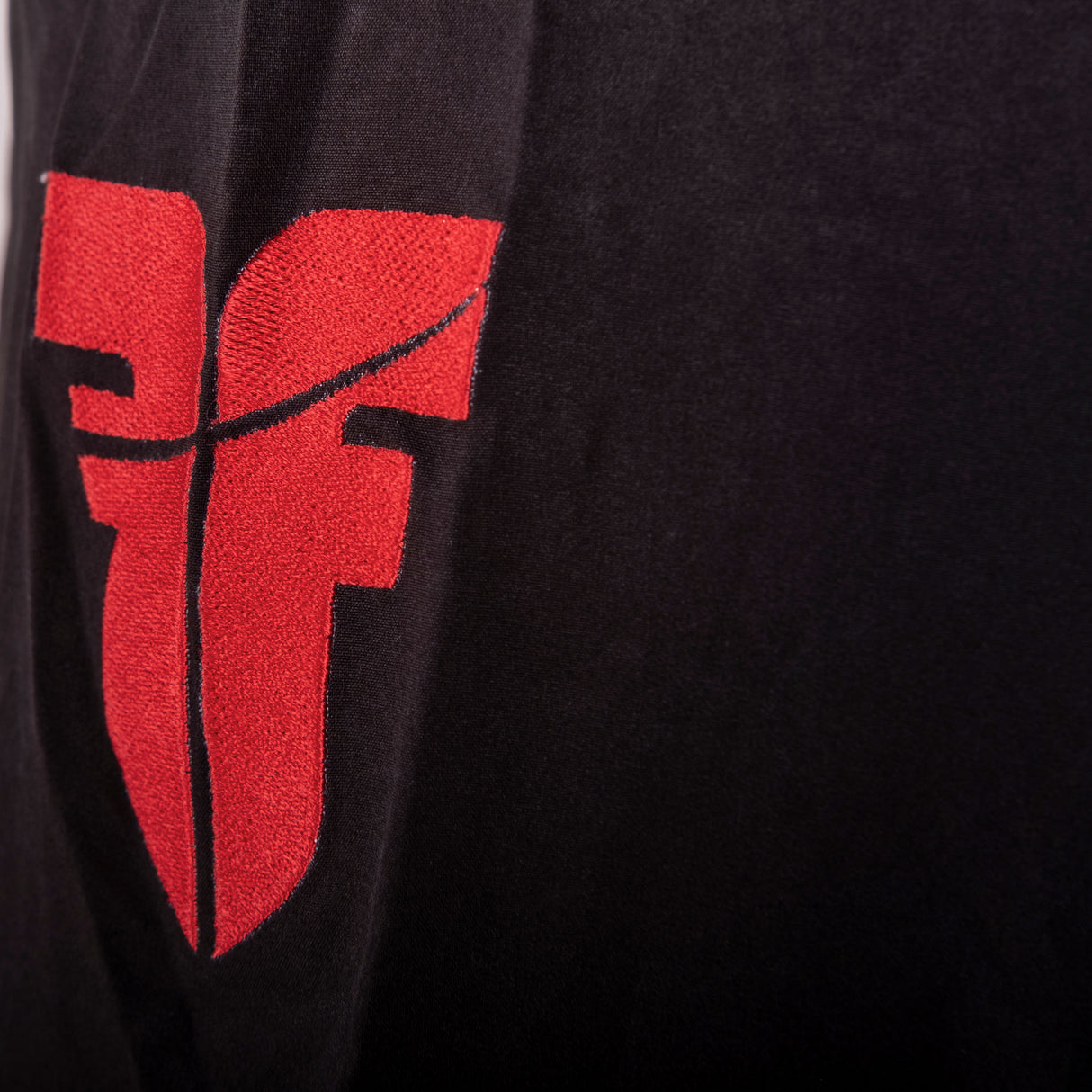 Fighter-Hose – FIGHT – schwarz/rot, FF-P002BRW