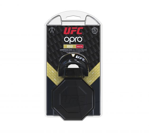 Mundschutz - OPRO UFC - Gold Level Junior - Schwarz/Gold, 002266001