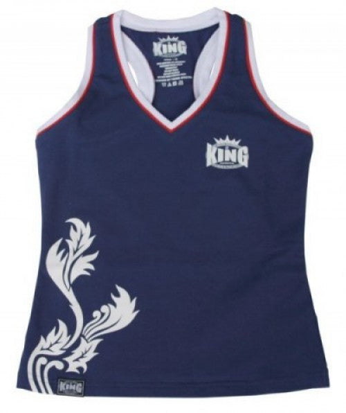 King Lady Top – blau, King Lady Blue