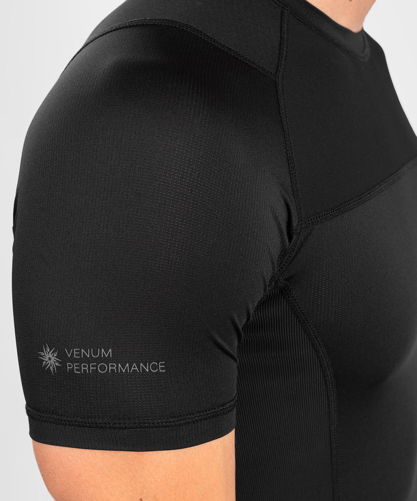 Venum G -Fit Rashguard - Kurzarm - schwarz