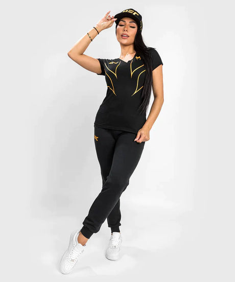 Venum UFC Fight Night 2.0 Réplica Camiseta - Campeón - Negro/Oro